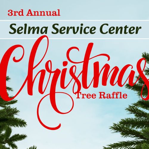 Selma Service Center Spreads Holiday Cheer with Annual Tree Raffle